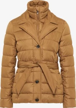 Faina Winterjassen Winterjas Dames Bruin