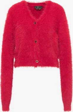 Faina Vesten Gebreid Vest Dames Rood