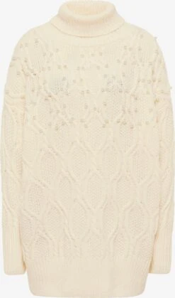 Faina Coltruien Oversized Trui Dames Crème