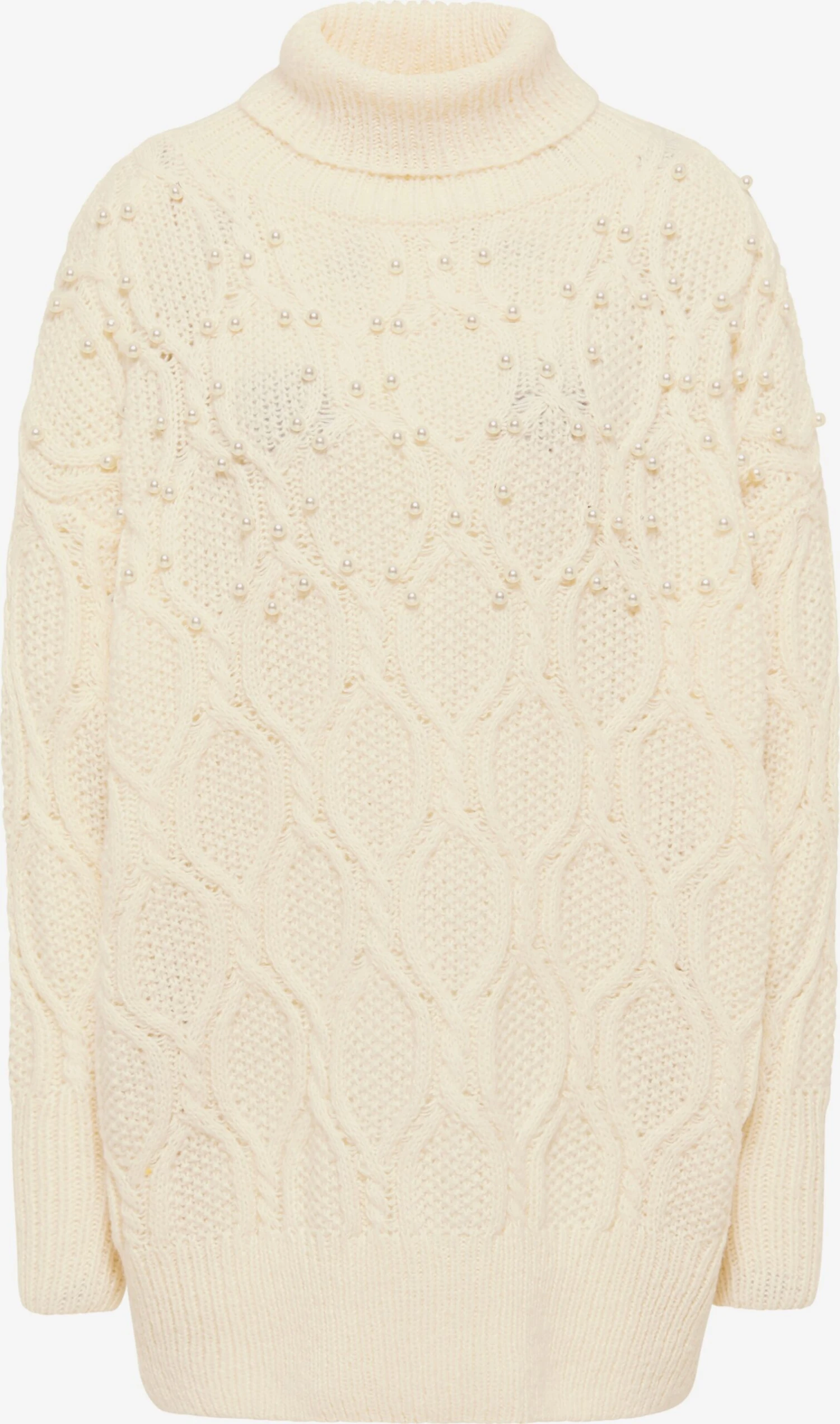 Faina Coltruien Oversized Trui Dames Crème 3 Faina Coltruien Oversized Trui Dames Crème