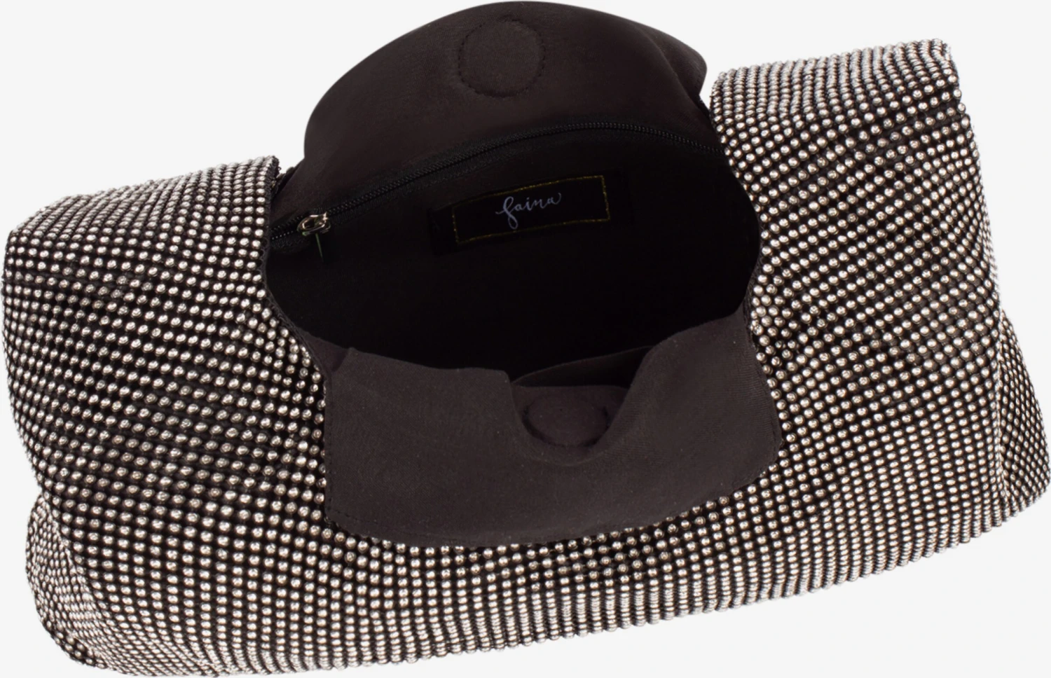 Faina Handtassen Handtas Dames Zwart / Zilver 4 Faina Handtassen Handtas Dames Zwart / Zilver - Image 2