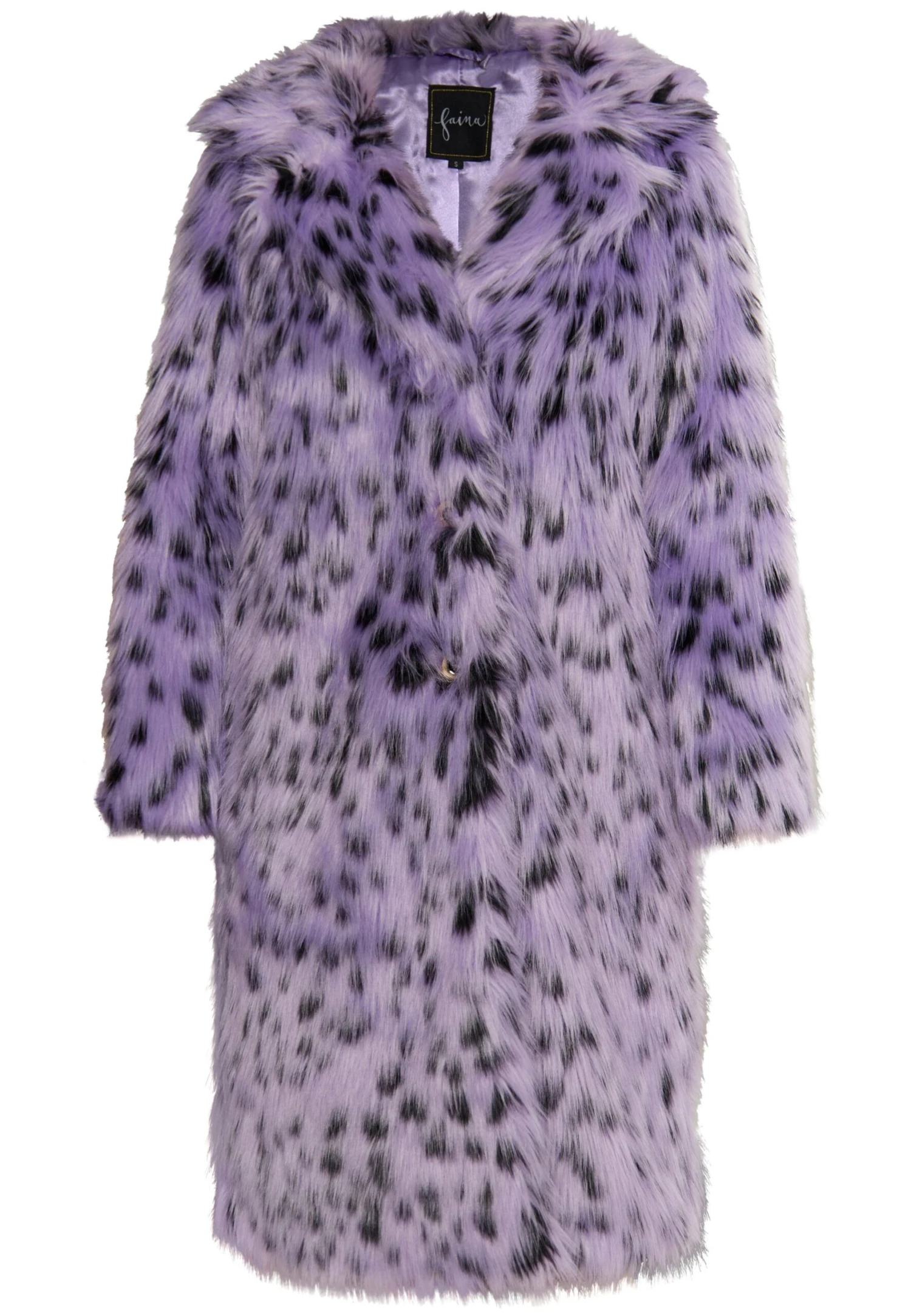 Faina Tassia - Winterjas - Lila Schwarz 7 Faina Tassia - Winterjas - Lila Schwarz - Image 5