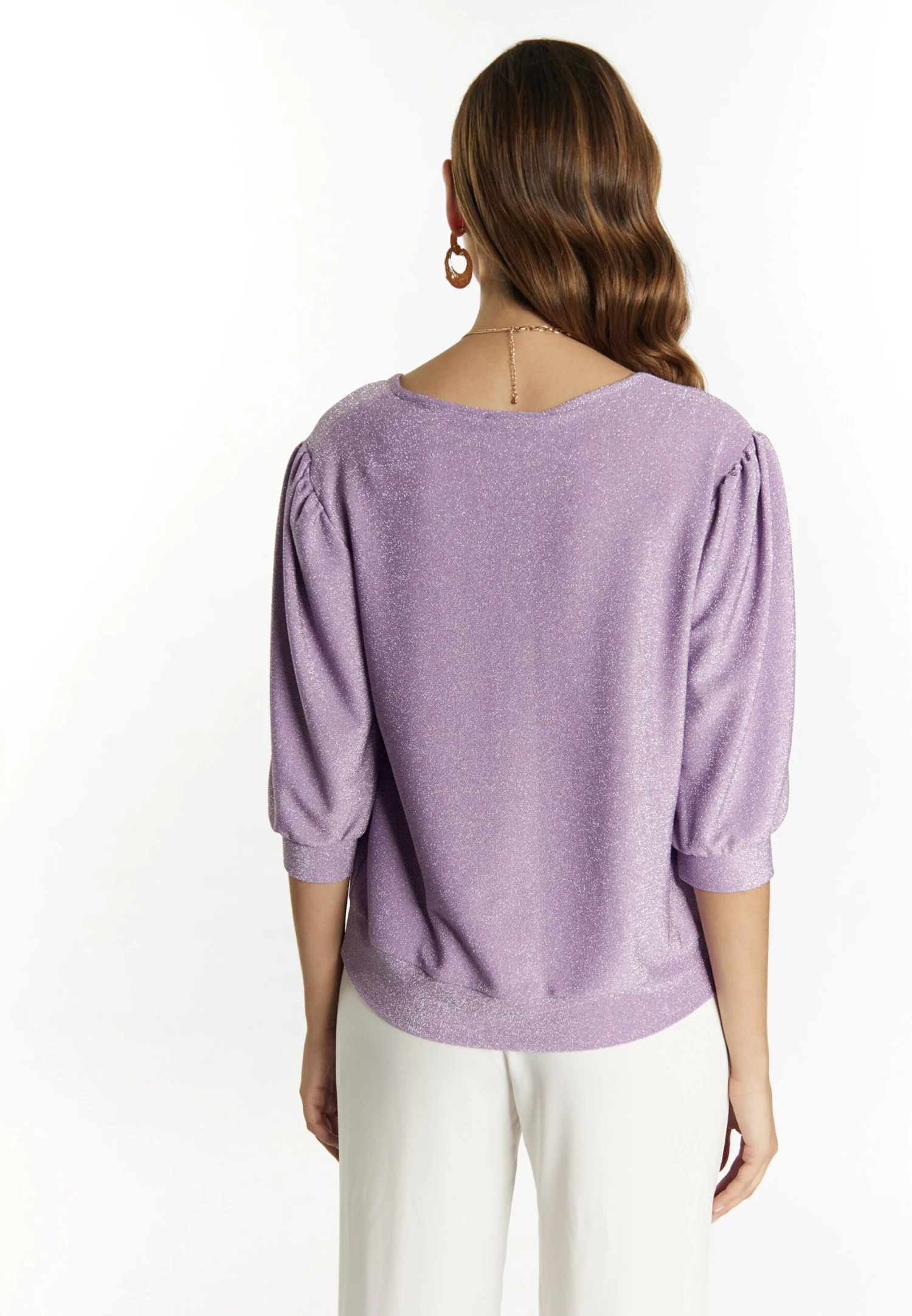 Faina Blouses Met Korte Mouw Blouse Dames Sering 5 Faina Blouses Met Korte Mouw Blouse Dames Sering - Image 3