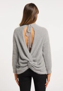 Faina Truien Trui Dames Grijs 9 Faina Truien Trui Dames Grijs -Faina Verkoop d450fe7c33b691435422992d3b93735a