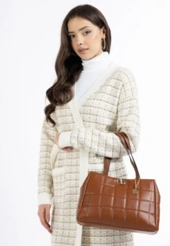 Handtassen Handtas Faina Dames Cognac -Faina Verkoop d5d9037f8eaee04a7704c860e7ad31a9