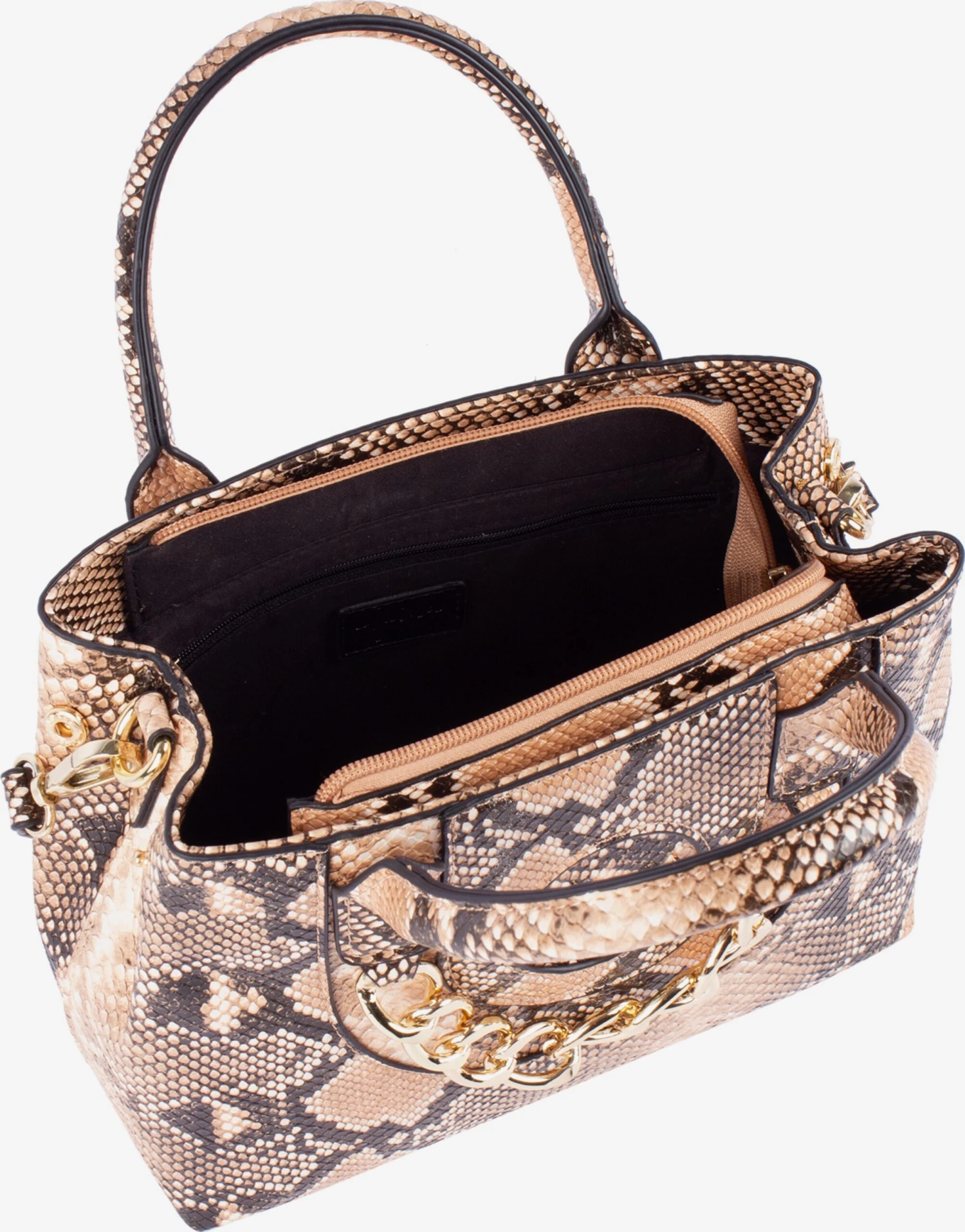 Faina Handtassen Handtas Dames Crème / Camel 4 Faina Handtassen Handtas Dames Crème / Camel - Image 2