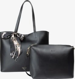 Faina Shoppers Shopper Tylin Dames Zwart -Faina Verkoop d9e69a07b803f305ebd20b200f1d8207