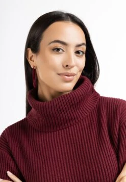 Faina Coltruien Trui Koosh Dames Donkerrood 11 Faina Coltruien Trui Koosh Dames Donkerrood -Faina Verkoop dbf5390747164e186bc5df314cf1c0c3