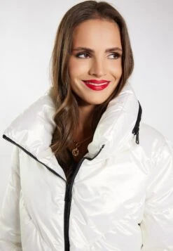 Faina Winterjassen Winterjas Imane Dames Wit -Faina Verkoop deb1a50aa625748225f066d2246dc5ed