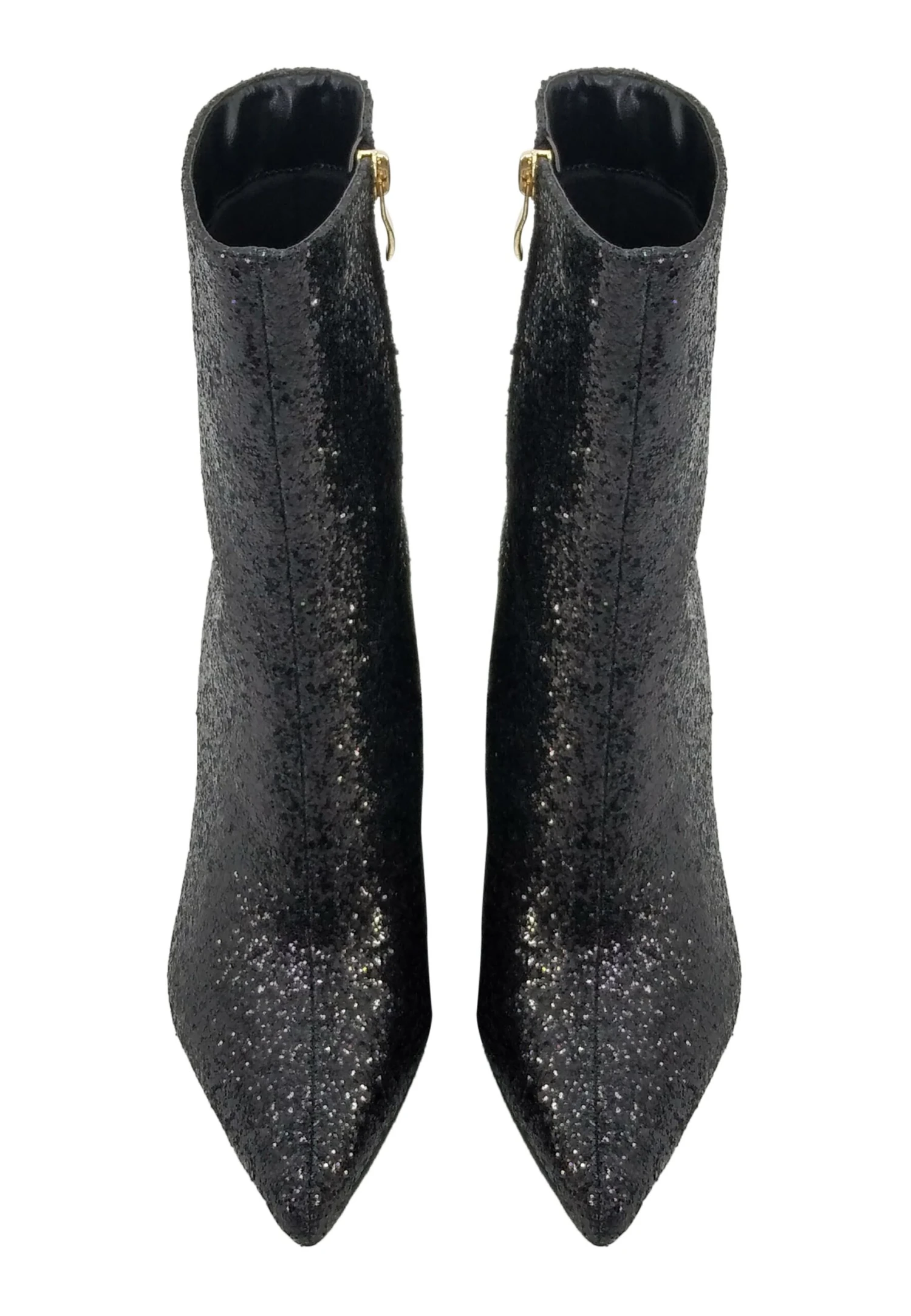 Faina Paino - Enkellaarsjes Met Hoge Hak - Schwarz 6 Faina Paino - Enkellaarsjes Met Hoge Hak - Schwarz - Image 4