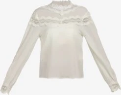 Faina Kanten Blouses Blouse Dames Wit