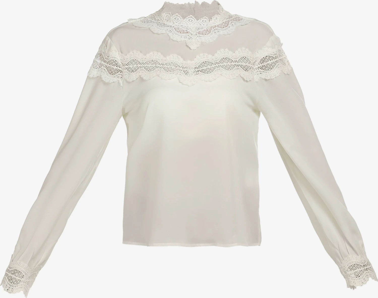 Faina Kanten Blouses Blouse Dames Wit 3 Faina Kanten Blouses Blouse Dames Wit