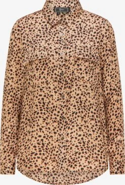 Faina Overhemden Blouse Dames Lichtbeige