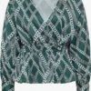 Faina Blouseshirts Blouse Dames Smaragd -Faina Verkoop e726fdc6fe1e424e33689b589dee62ba