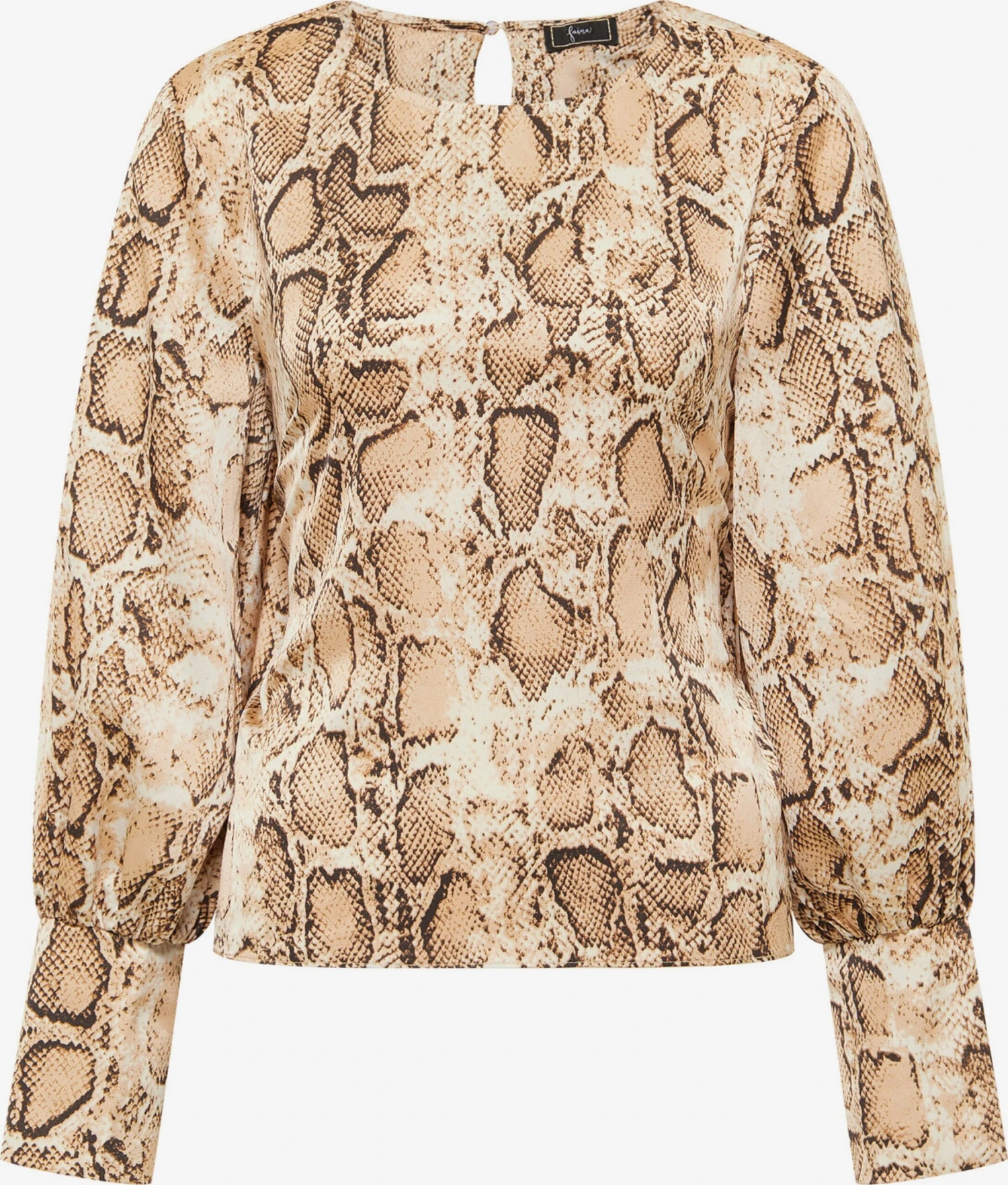 Faina Blouses & Tunieken Blouse Dames Beige 3 Faina Blouses & Tunieken Blouse Dames Beige