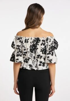 Faina Blouses Met Korte Mouw Blouse Dames Wit 10 Faina Blouses Met Korte Mouw Blouse Dames Wit -Faina Verkoop e9f7dae3c7fc6db904edd6b656031c83