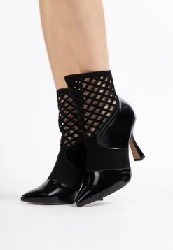 Faina Klassieke Enkellaarsjes Enkellaarsjes Caissa Dames Zwart -Faina Verkoop ec1cdd855a572b24c3bf40bc7565d2b3