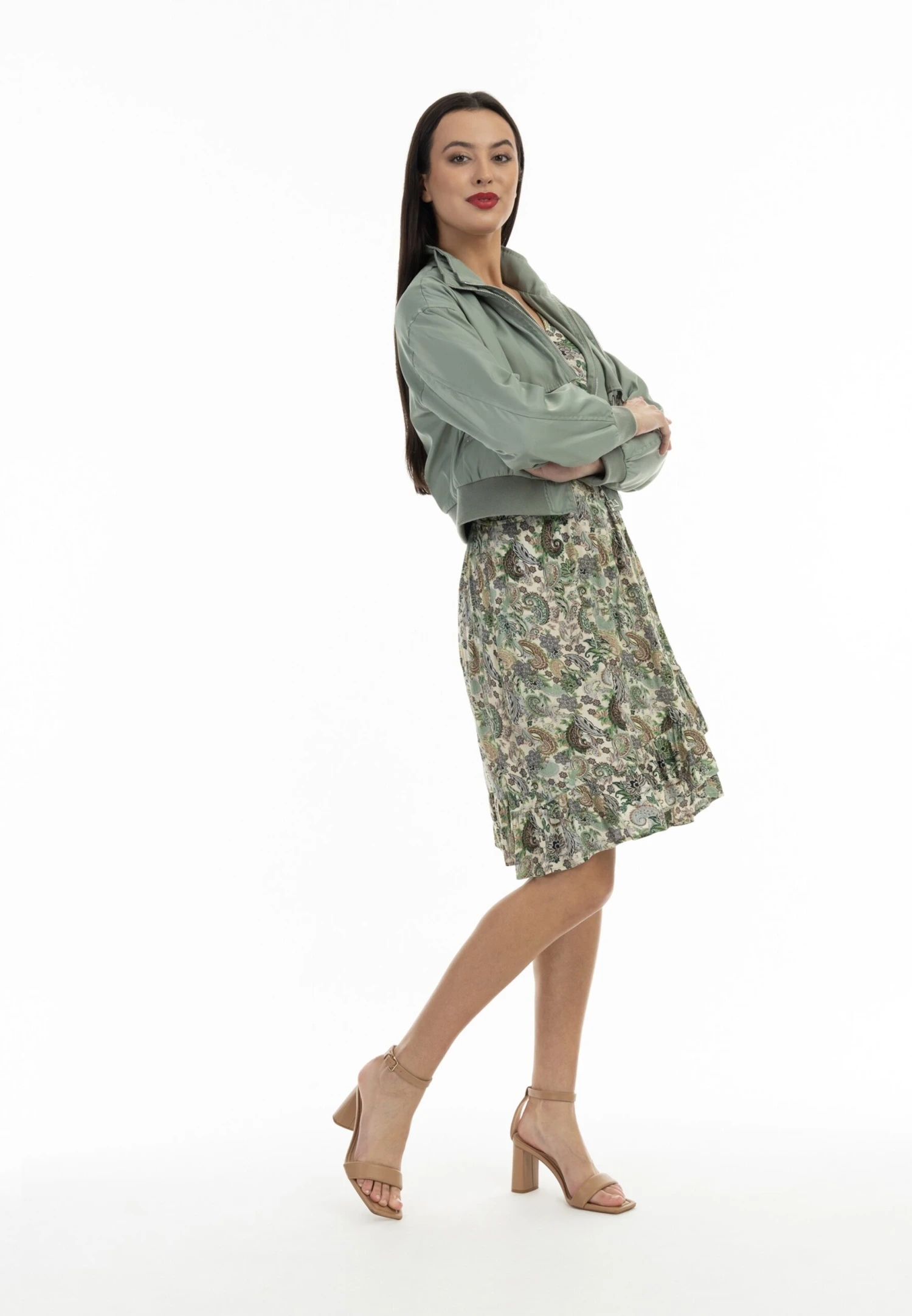 Faina Tussenjassen Tussenjas Dames Grijs 6 Faina Tussenjassen Tussenjas Dames Grijs - Image 4