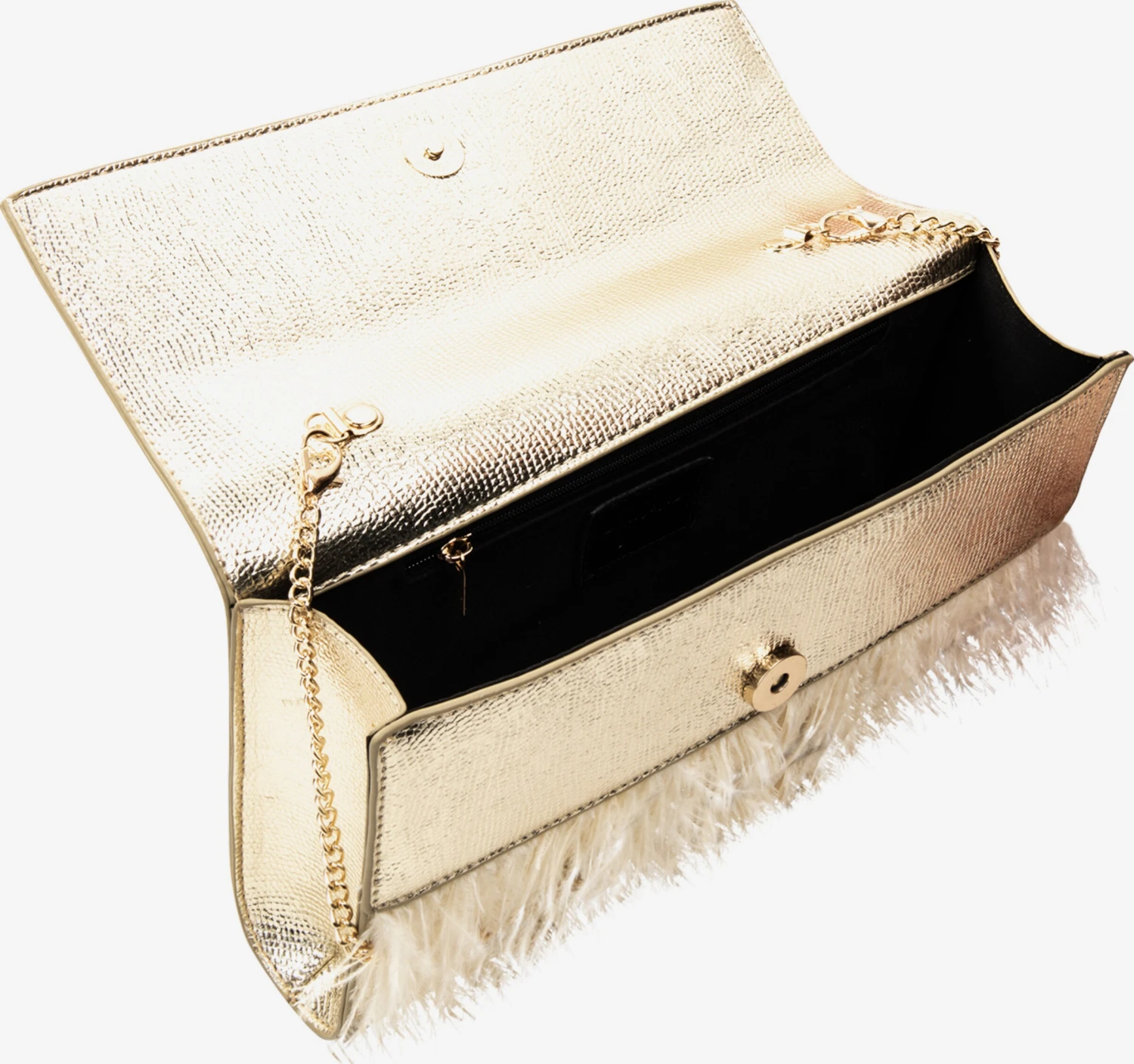 Faina Clutches Clutch Dames Beige / Zilver 4 Faina Clutches Clutch Dames Beige / Zilver - Image 2