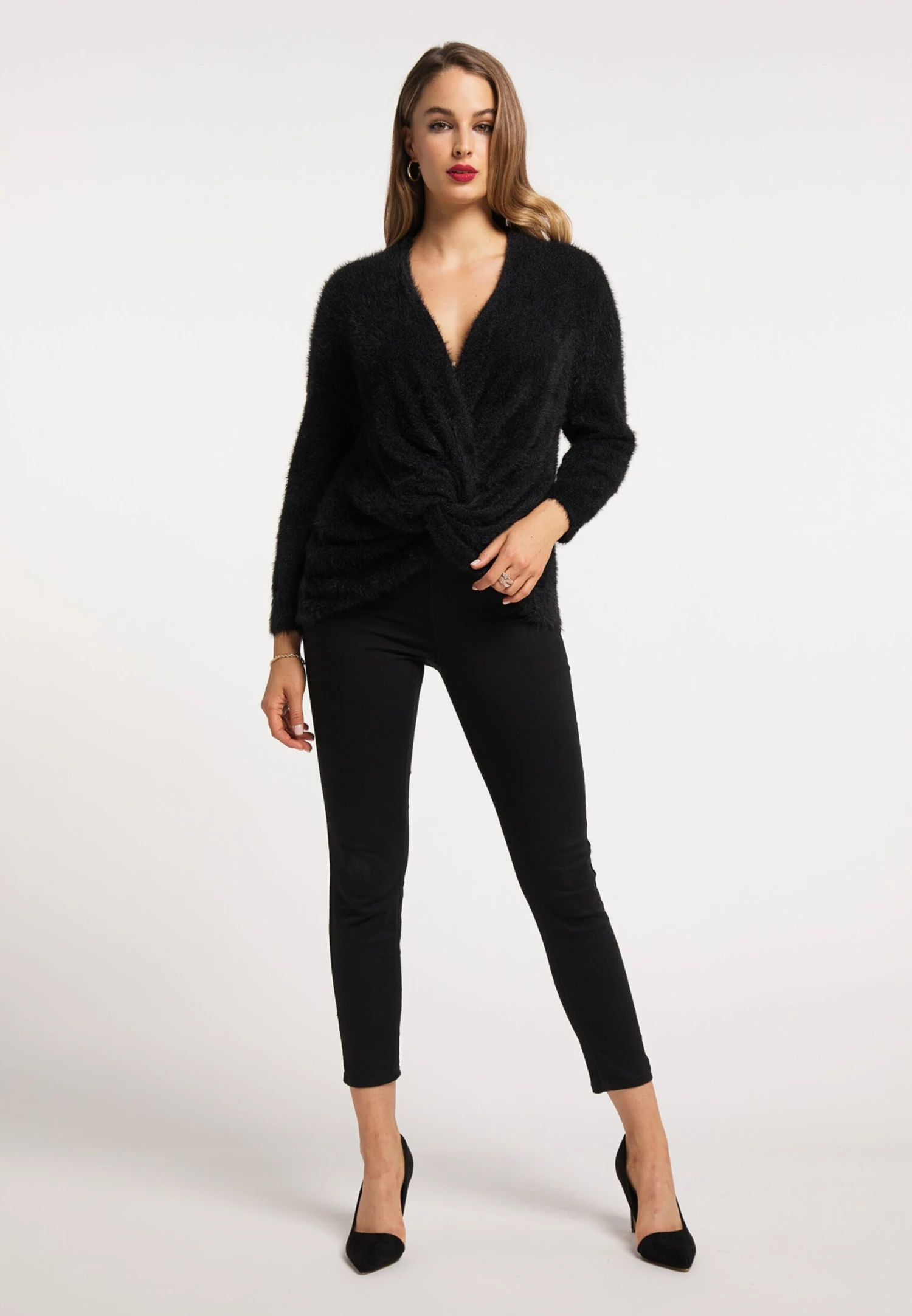 Faina Truien Trui Dames Zwart 6 Faina Truien Trui Dames Zwart - Image 4