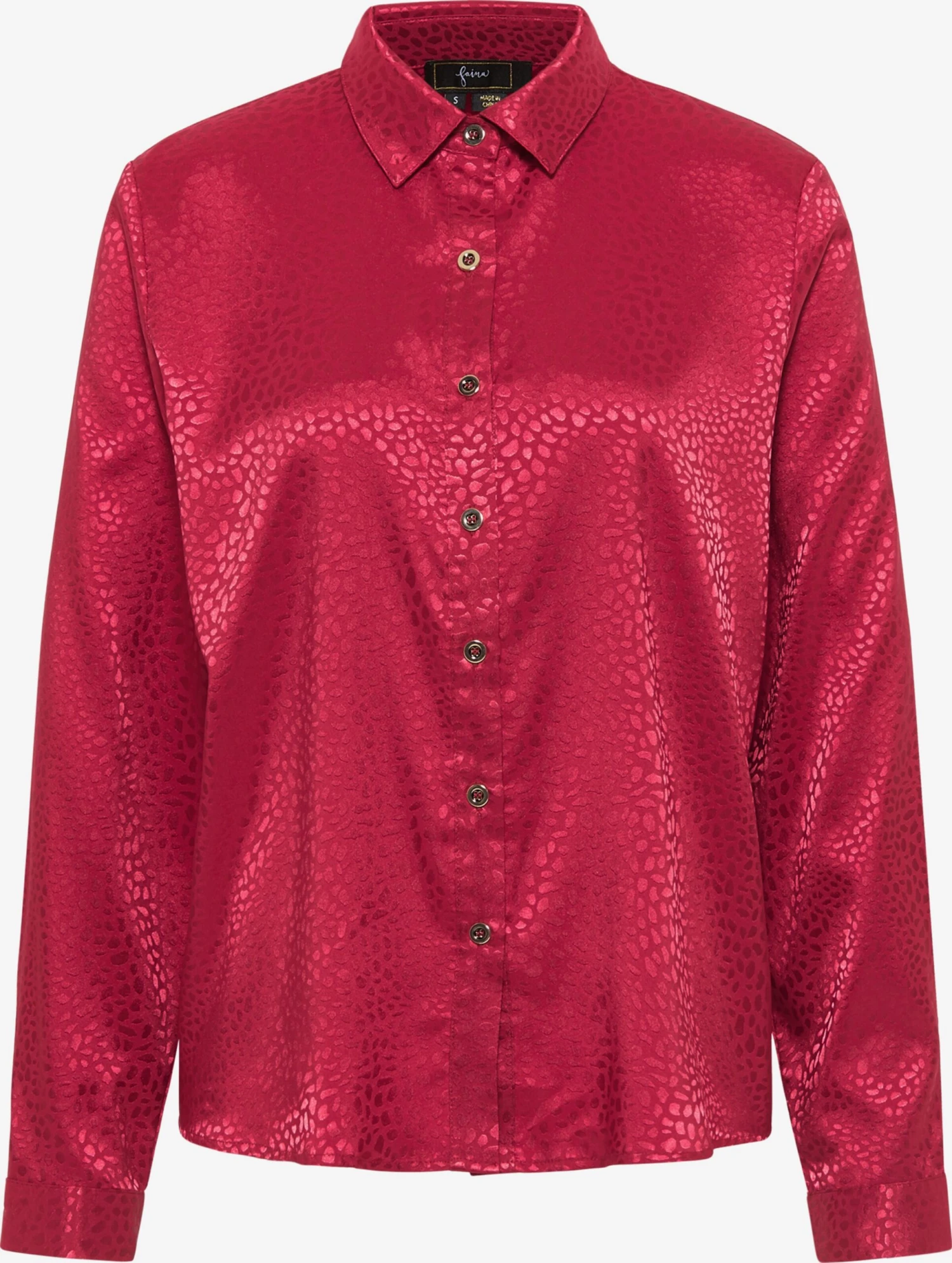 Faina Overhemden Blouse Dames Kersrood 3 Faina Overhemden Blouse Dames Kersrood