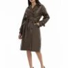 Faina Trenchcoat - Schokolade 2 Faina Trenchcoat - Schokolade -Faina Verkoop f904dbea199341de92f7904733edb9e5