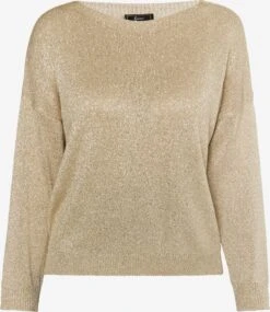 Faina Basic Truien Trui Dames Goud