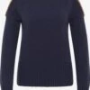 Faina Fijngebreide Truien Trui Tuxe Dames Marine -Faina Verkoop fa567aa1c1551c0a1dfeae7fc1366890