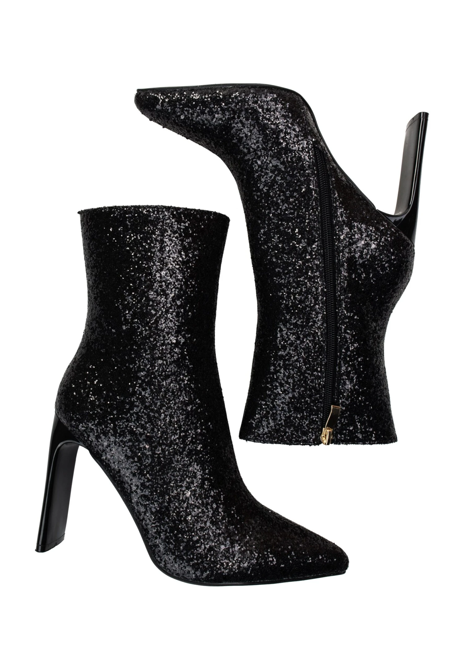 Faina Paino - Enkellaarsjes Met Hoge Hak - Schwarz 9 Faina Paino - Enkellaarsjes Met Hoge Hak - Schwarz - Image 7