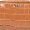 Faina Toilettassen Make Up Tas Koosh Dames Cognac -Faina Verkoop fc84ff278e4b0b823a4121bc27acec61