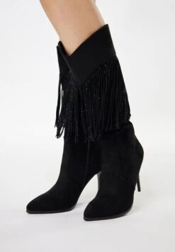 Faina Dulcey - Cowboy-/Bikerlaarsjes - Schwarz