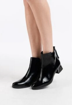 Faina Korte Laarzen - Schwarz