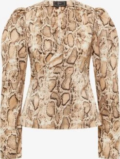 Faina Blouseshirts Blouse Dames Beige / Ecru